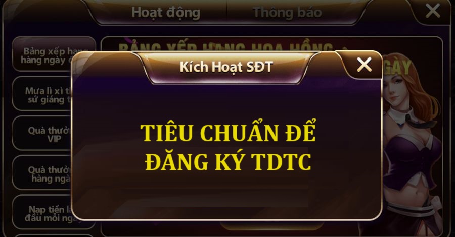 Những tiêu chuẩn cần cam kết tuân thủ trước khi đăng ký tài khoản TDTC